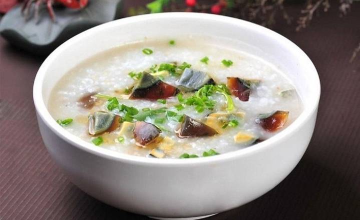Preserved Egg with Pork Porridge 皮蛋瘦肉粥